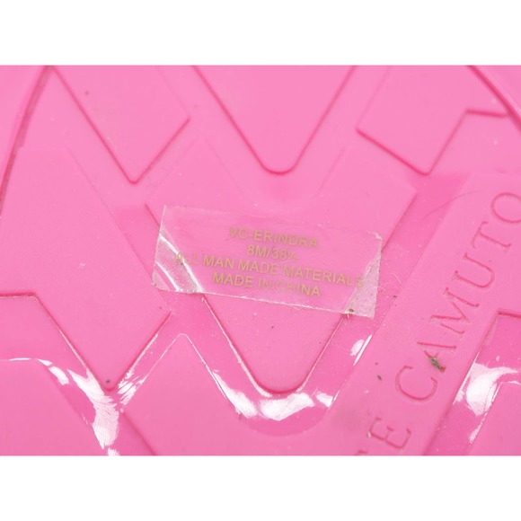 Vince Camuto Sandals Womens 8 Erindra Jelly Studded Slide Cross Strap Slip On - Picture 11 of 11